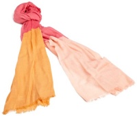 Echo Design Women's Colorblock Lightweight Wrap with A Silk Protein Finish, Linen, One Size Echo Design Women's Colorblock Lightweight Wrap with A Silk Protein Finish, Linen, One Size