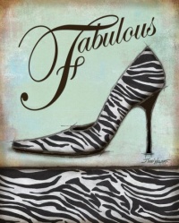 Zebra Shoe Art Poster Print by Todd Williams, 11x14 Art Poster Print by Todd Williams, 11x14 Zebra Shoe Art Poster Print by Todd Williams, 11x14 Art Poster Print by Todd Williams, 11x14