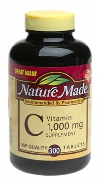 Nature Made Vitamin C 1000mg, 300 Tablets Nature Made Vitamin C 1000mg, 300 Tablets