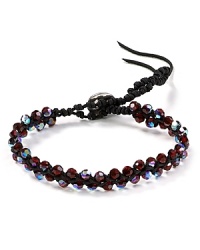 Flash your bohemian credentials with Chan Luu's eclectic garnet bracelet. Effortlessly chic, this versatile piece is designed to match every outfit and mood. Flash your bohemian credentials with Chan Luu's eclectic garnet bracelet. Effortlessly chic, this versatile piece is designed to match every outfit and mood.
