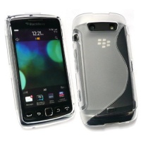 BlackBerry 9850 / 9860 Torch Rubber TPU Gel Case Cover Skin Wave Pattern Clear By Kit Me Out BlackBerry 9850 / 9860 Torch Rubber TPU Gel Case Cover Skin Wave Pattern Clear By Kit Me Out