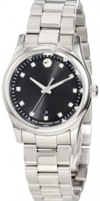 Movado Women's 0606497 Movado Sportivo Stainless Steel Diamond Marker Dial Bracelet Watch Movado Women's 0606497 Movado Sportivo Stainless Steel Diamond Marker Dial Bracelet Watch