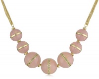 Kenneth Cole New York Modern Rose Pave Round Bead Necklace Kenneth Cole New York Modern Rose Pave Round Bead Necklace