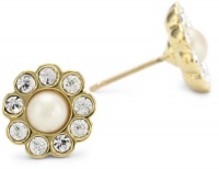 Kate Spade New York Park Avenue Pearl Gold-Plated Flower Stud Earrings Kate Spade New York Park Avenue Pearl Gold-Plated Flower Stud Earrings