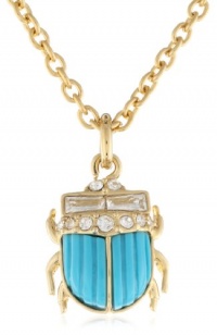 Juicy Couture Scarab Pendant Necklace, 32 Juicy Couture Scarab Pendant Necklace, 32