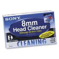 Sony V8-25CLD 8mm / Hi8 / Digital8 Camcorder Video Head Cleaning cassette Sony V8-25CLD 8mm / Hi8 / Digital8 Camcorder Video Head Cleaning cassette