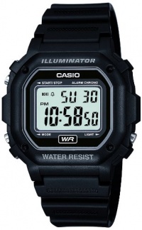Casio Men's F108WH Illuminator Collection Black Resin Strap Digital Watch Casio Men's F108WH Illuminator Collection Black Resin Strap Digital Watch