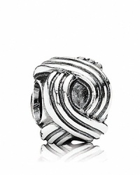 Swirling gusts of sterling silver suggest the changing of the seasons. Charm by PANDORA. Swirling gusts of sterling silver suggest the changing of the seasons. Charm by PANDORA.