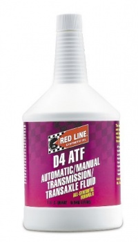 Red Line 30504-12PK D4 Automatic Transmission Fluid (ATF) - 1 Quart, (Pack of 12) Red Line 30504-12PK D4 Automatic Transmission Fluid (ATF) - 1 Quart, (Pack of 12)