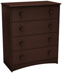 South Shore Angel 4 Drawer Chest, Espresso South Shore Angel 4 Drawer Chest, Espresso