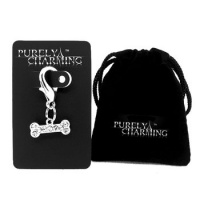 Purely Charming Handset Swarovski Crystal EZ Clip-on Charm / Pendant - Bone Purely Charming Handset Swarovski Crystal EZ Clip-on Charm / Pendant - Bone