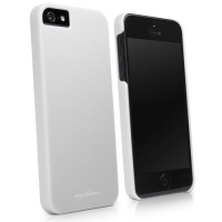 BoxWave Minimus Apple iPhone 5 Case/Cover - Ultra Low Profile, Slim Fit Premium Quality Snap Shell Cover - Winter White BoxWave Minimus Apple iPhone 5 Case/Cover - Ultra Low Profile, Slim Fit Premium Quality Snap Shell Cover - Winter White
