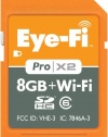 Eye-Fi 8 GB Pro X2 SDHC Class 6 Wireless Flash Memory Card (EYE-FI-8PC-FF)