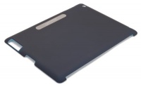 Devicewear Union Shell Back Cover for iPad 2/3/4 with Stay Open Magnet, Dark Blue/Navy (UN-IP3-DBLU)