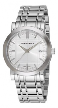 Burberry Men's BU1350 Heritage Silver Dial Bracelet Watch Burberry Men's BU1350 Heritage Silver Dial Bracelet Watch