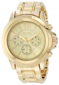 XOXO Women's XO5589 Gold-Tone Bracelet Watch