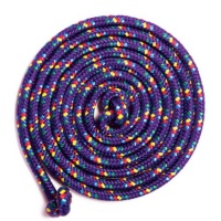 Purple Confetti 8' Jump Rope Purple Confetti 8' Jump Rope