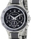 Bulova Women's 98P126 Substantial Ceramic and Stainless-Steel Construction Watch