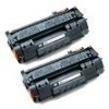 Canon 104 Compatible Laser Toner Cartridges for Faxphone L120 and ImageClass MF4150 MF4690 - 2 Pack - Black