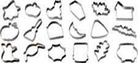 Wilton Halloween Metal Cookie 18-Piece Cutter Set Wilton Halloween Metal Cookie 18-Piece Cutter Set