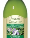 Avalon Rosemary Glycerin Hand Soap, 12-Ounce Bottles (Pack of 3)