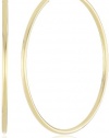 Duragold 14k Yellow Gold Hoop Earrings, (1.97 Diameter)