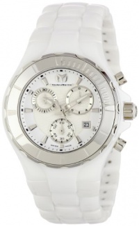 TechnoMarine Women's 110030C Cruise Ceramic Chronograph Silver-Tone Bezel White Watch TechnoMarine Women's 110030C Cruise Ceramic Chronograph Silver-Tone Bezel White Watch