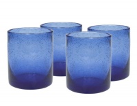 Artland Iris DOF, 14-Ounce, Cobalt Blue, Set of 4 Artland Iris DOF, 14-Ounce, Cobalt Blue, Set of 4