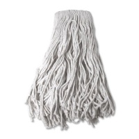 Genuine Joe Mop Head, Refill, 24 Oz, 4-Ply, White Genuine Joe Mop Head, Refill, 24 Oz, 4-Ply, White