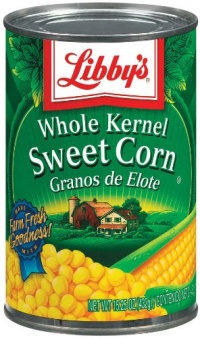 Libby's Whole Kernel Sweet Corn, 15 Ounce Cans (Pack of 12) Libby's Whole Kernel Sweet Corn, 15 Ounce Cans (Pack of 12)