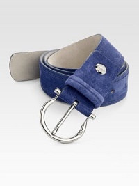 The finishing touch to your casual, yet pulled-together look, enhanced with a bold addition of color and crafted from sumptuous suede, for a sophisticated style statement.SuedeAbout 2 wideMade in Italy The finishing touch to your casual, yet pulled-together look, enhanced with a bold addition of color and crafted from sumptuous suede, for a sophisticated style statement.SuedeAbout 2 wideMade in Italy