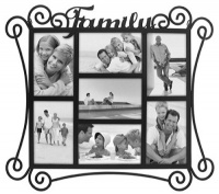Home Profiles HP3014-70 Family Metal Collage Picture Frame Home Profiles HP3014-70 Family Metal Collage Picture Frame