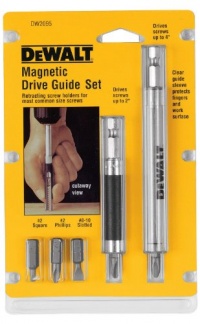 DEWALT DW2095 Magnetic Drive Guide Set