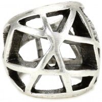 Low Luv by Erin Wasson Domed Cage Ring in Sterling Silver