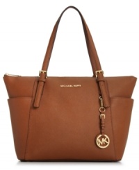 Before you jet off to Joburg, be sure to bring along this fabulously sleek silhouette from MICHAEL Michael Kors. Sumptuous leather, luxe golden hardware and elegant contours make it the ultimate travel companion for any global or local getaway. Before you jet off to Joburg, be sure to bring along this fabulously sleek silhouette from MICHAEL Michael Kors. Sumptuous leather, luxe golden hardware and elegant contours make it the ultimate travel companion for any global or local getaway.