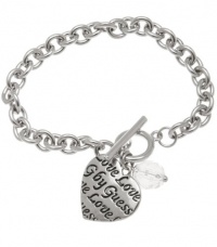 G by GUESS Script Heart Bracelet G by GUESS Script Heart Bracelet