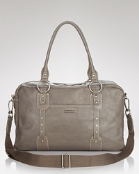 The new mom's secret to staying chic on the go: this storksak leather baby bag which flaunts an enviably practical design and multiple pockets for the babe's essentials. The new mom's secret to staying chic on the go: this storksak leather baby bag which flaunts an enviably practical design and multiple pockets for the babe's essentials.