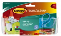 Command Large Caddy, Clear