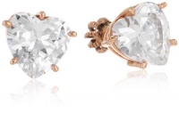 Juicy Couture Replenishment Cubic Zirconia Heart Stud Earrings Juicy Couture Replenishment Cubic Zirconia Heart Stud Earrings