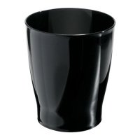 InterDesign Zia Wastebasket, Black InterDesign Zia Wastebasket, Black