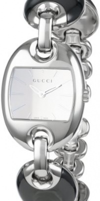 Gucci Women's YA121514 Marina Chain Small Black Ceramic and Steel Bracelet Watch Gucci Women's YA121514 Marina Chain Small Black Ceramic and Steel Bracelet Watch