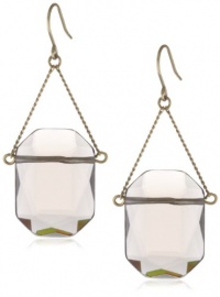 Kenneth Cole New York Gold-Tone and Grey Drop Earrings Kenneth Cole New York Gold-Tone and Grey Drop Earrings
