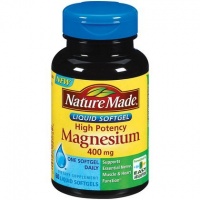 Nature Made High Potency Magnesium 400 Mg, 60-Count Nature Made High Potency Magnesium 400 Mg, 60-Count