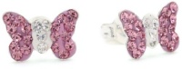 Betsey Johnson Iconic Pave Earrings Pave Butterfly Studs Betsey Johnson Iconic Pave Earrings Pave Butterfly Studs