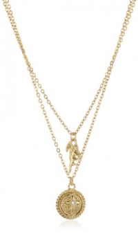 The Vatican Library Collection Delicate Inspirations Angel and Cross Necklace