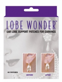 Lobe Wonder Earring Support Patches, 60-Count Boxes (Pack of 4) Lobe Wonder Earring Support Patches, 60-Count Boxes (Pack of 4)