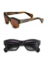 A vintage-inspired look with medium-weight frames and lasting appeal. Acetate frames 100% UV protective VFX lens technology darkens during sun exposure Imported A vintage-inspired look with medium-weight frames and lasting appeal. Acetate frames 100% UV protective VFX lens technology darkens during sun exposure Imported