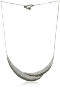 Judith Jack Sterling Silver, Marcasite and Crystal Bib Collar Necklace Judith Jack Sterling Silver, Marcasite and Crystal Bib Collar Necklace
