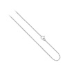 Sterling Silver 1mm Box Chain Necklace 14 16 18 20 24 30
