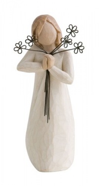 DEMDACO Willow Tree Figurine, Friendship DEMDACO Willow Tree Figurine, Friendship